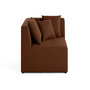 Voir la diapositive 1 : LISA DESIGN Amalfi - module d'angle réversible - en tissu