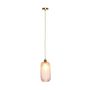 Voir la diapositive 4 : Paris Prix Lampe Suspension en Verre  Irina  34cm Rose