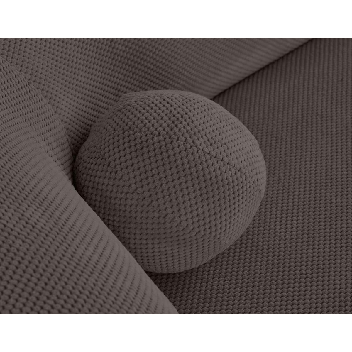 LISA DESIGN Charles - canapé d'angle gauche 4 places en velours texturé