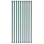 Voir la diapositive 1 : VIDAXL Poteau de jardin 10 pcs 1 m Metal Vert