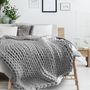 Voir la diapositive 4 : The Home Deco Factory Plaid grosse maille Chunky