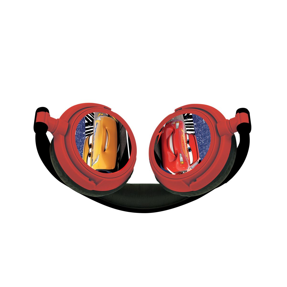 Lexibook Casque stéréo filaire pliable avec limitation de volume d'écoute Disney Cars