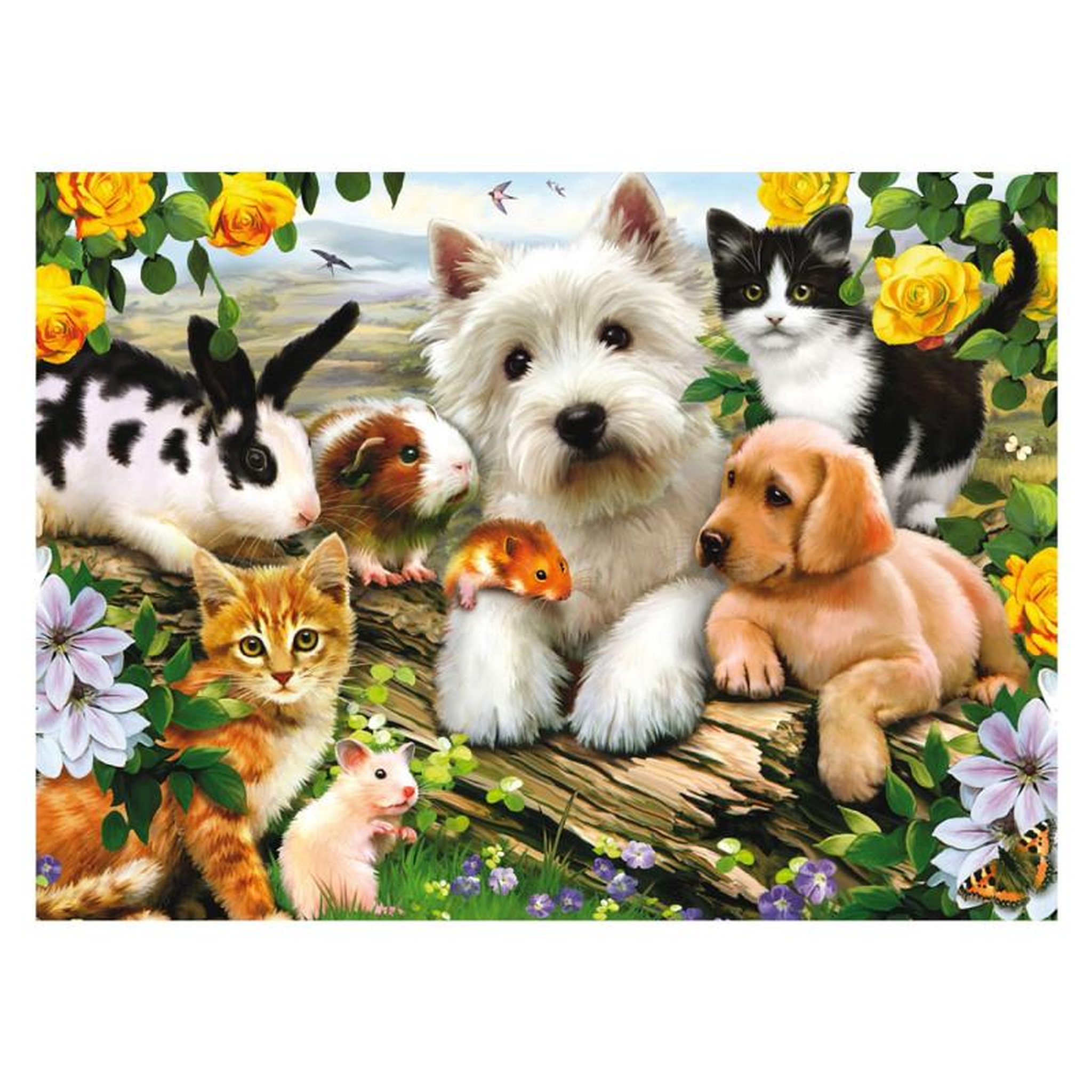 Voir la diapositive 2 : RAVENSBURGER RAVENSBURGER Animal friends, 300st.