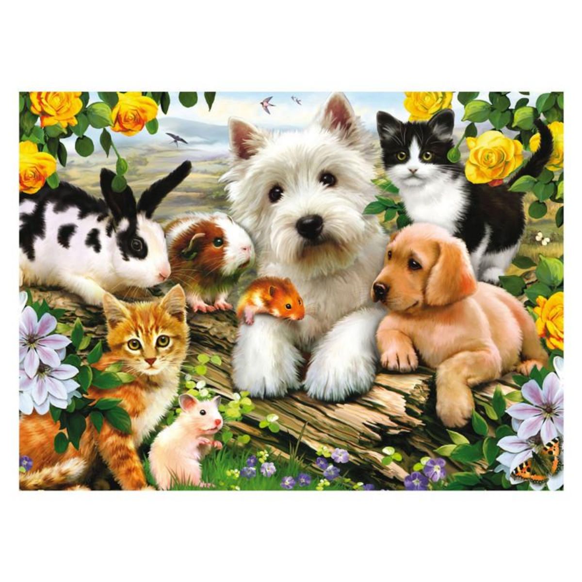 RAVENSBURGER RAVENSBURGER Animal friends, 300st.