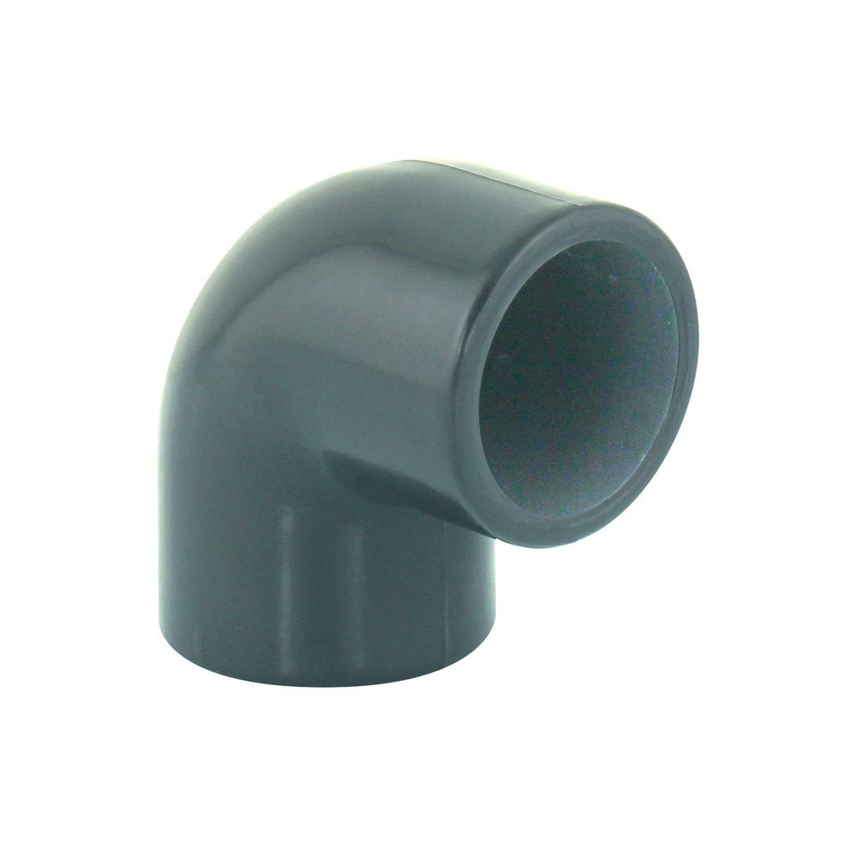JARDIDECO Coude PVC pression 90° femelle Ø 63 mm - Fitt