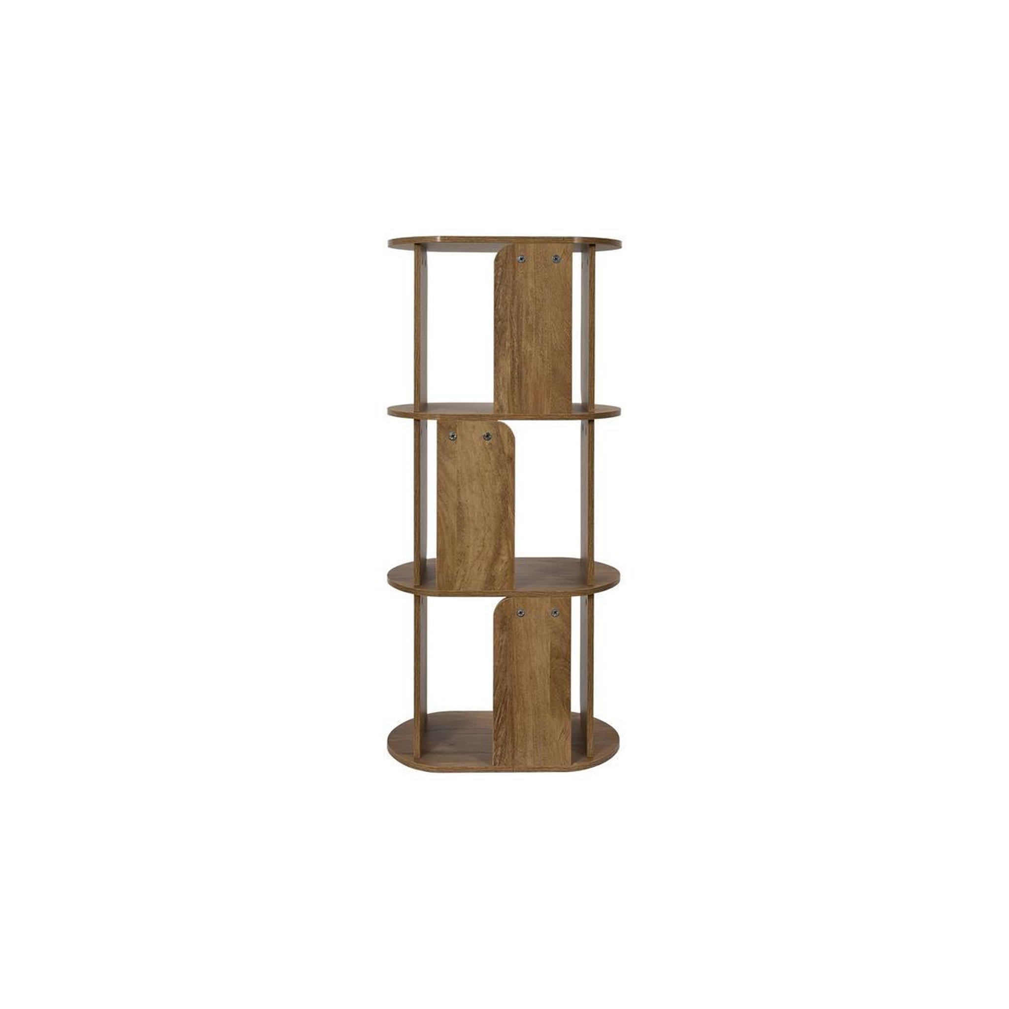 Voir la diapositive 4 : The Home Deco Factory Étagère modulable 3 cases  heritage  99cm marron