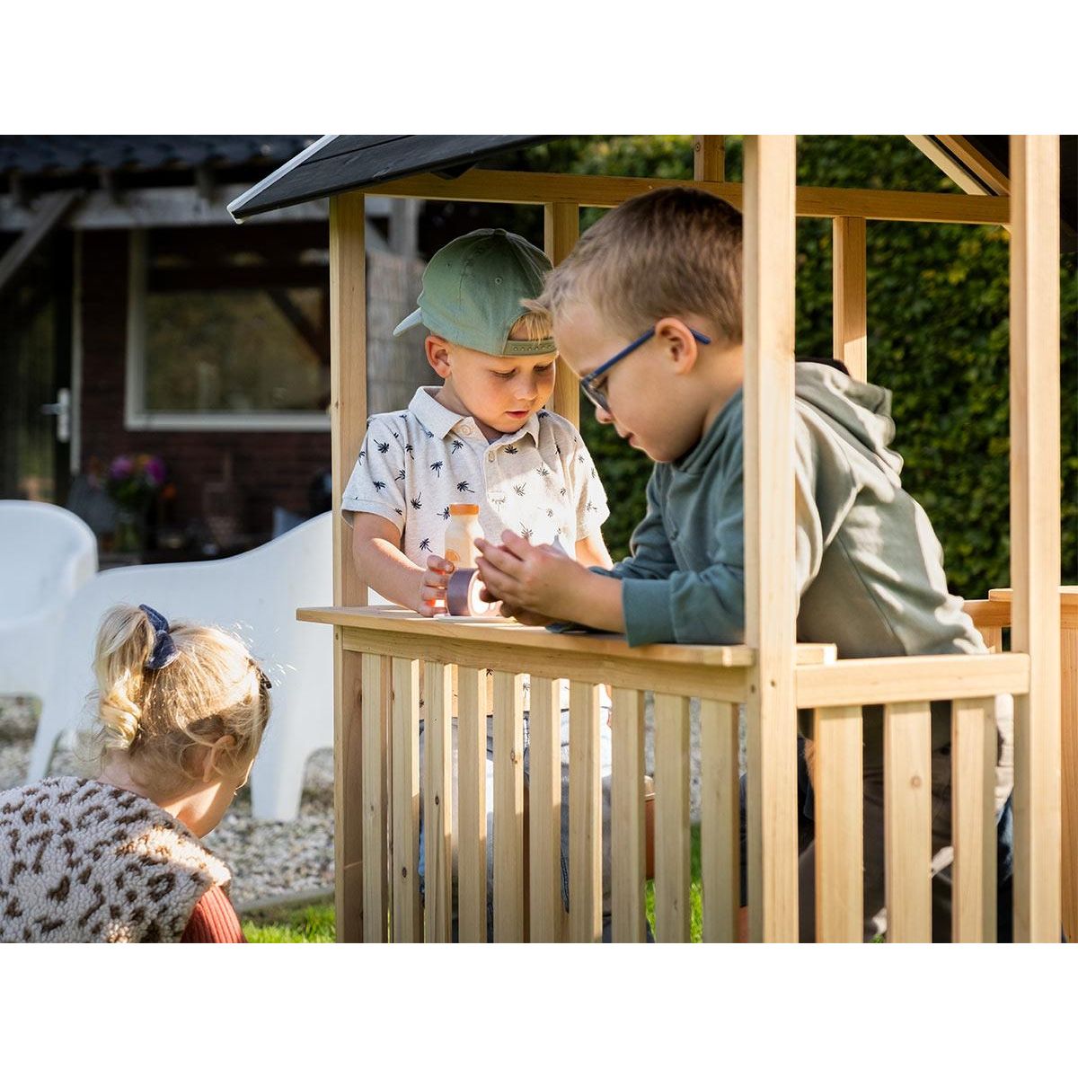 EXIT TOYS Maisonnette en bois pour enfants Panorama 100 - Exit Toys