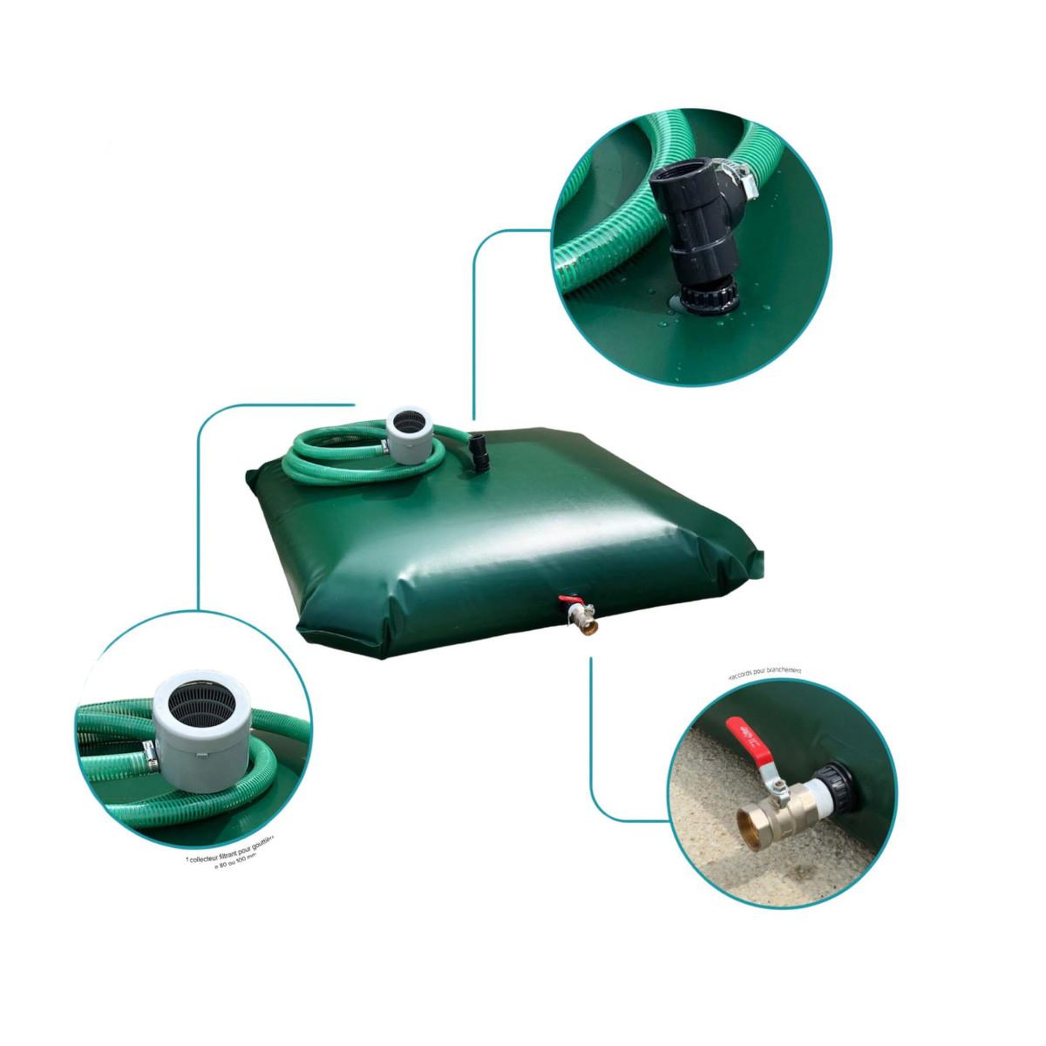 AQUALUX Kit citerne souple 500l - 105804-1