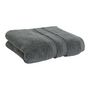 Voir la diapositive 2 : ACTUEL Maxi drap de bain uni en coton 500 g/m²
