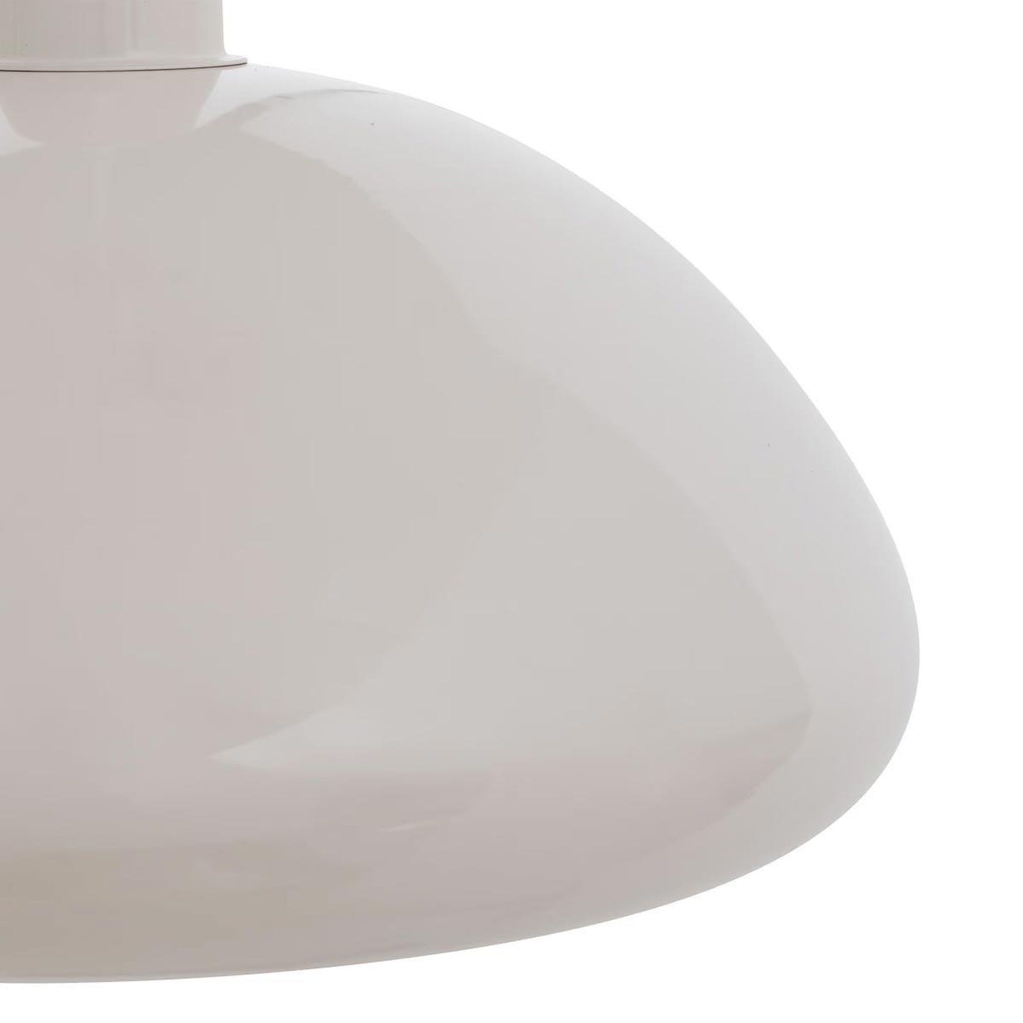 Voir la diapositive 3 : ATMOSPHERA Lampe suspension champignon  savio  27cm beige