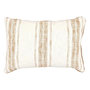 Voir la diapositive 1 : ATMOSPHERA Coussin Déco  Sienna  38x58cm Beige Lin