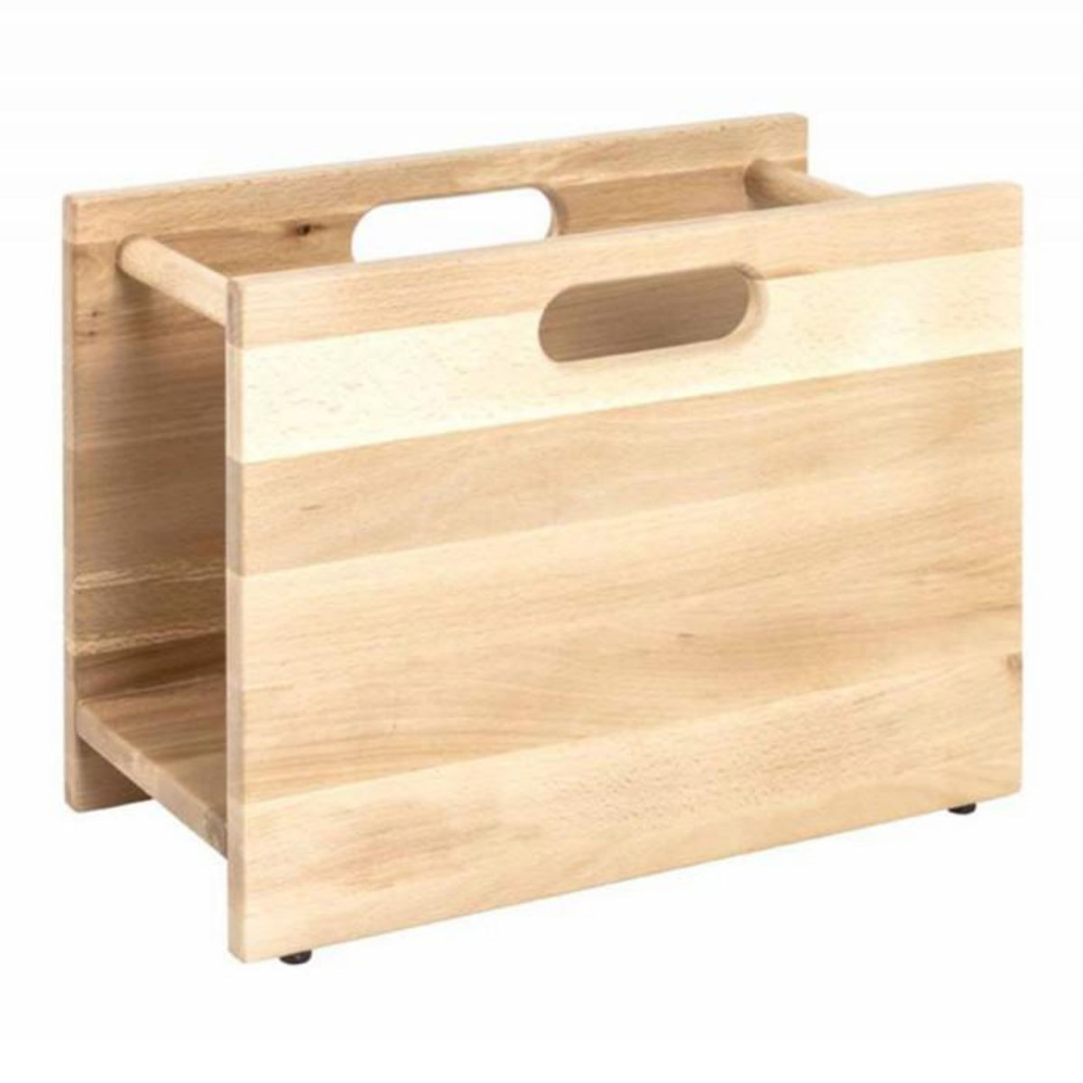 Paris Prix Porte Revues en Bois  Hêtre  40cm Naturel