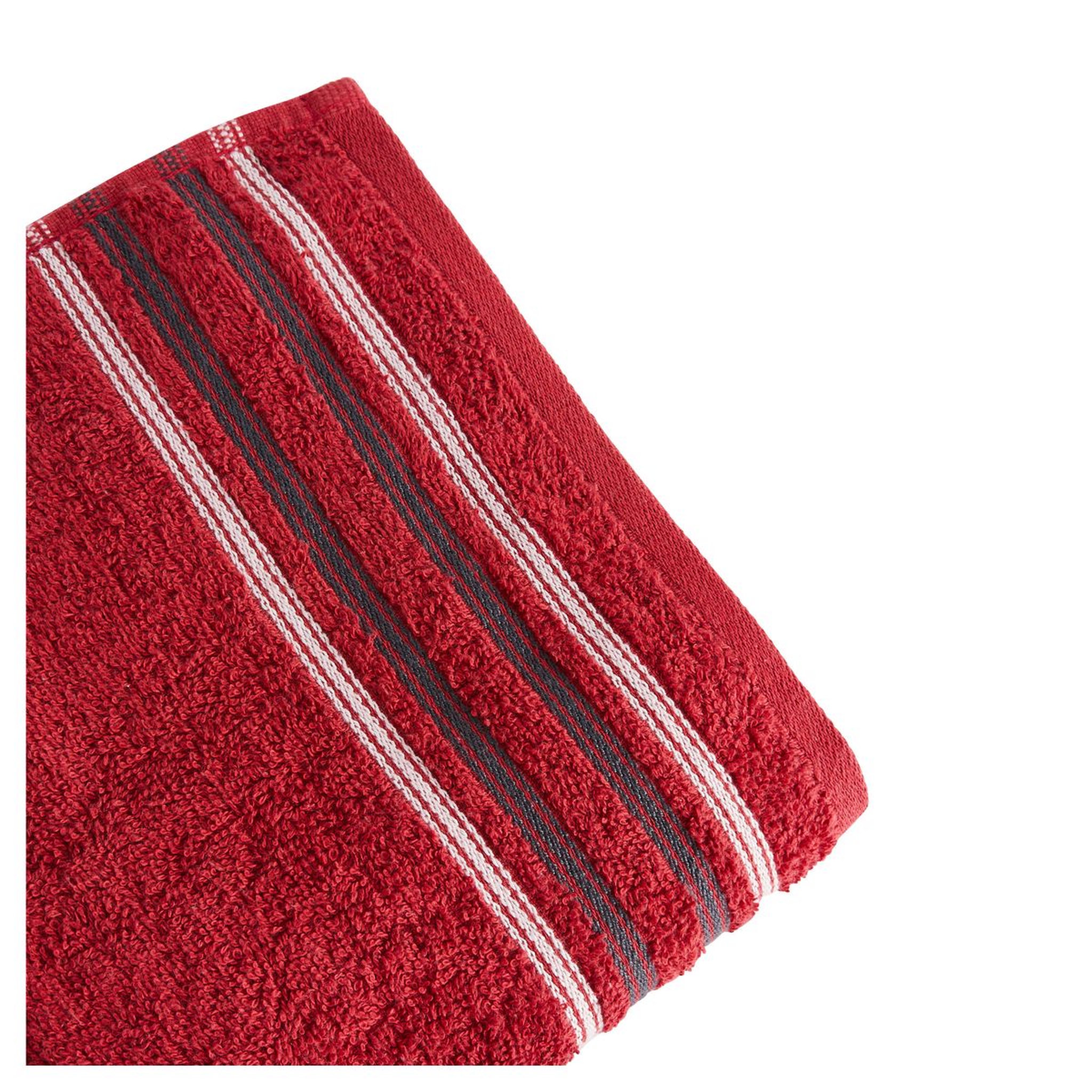 Voir la diapositive 3 : ACTUEL Drap de bain fantaisie en coton 360 gsm
