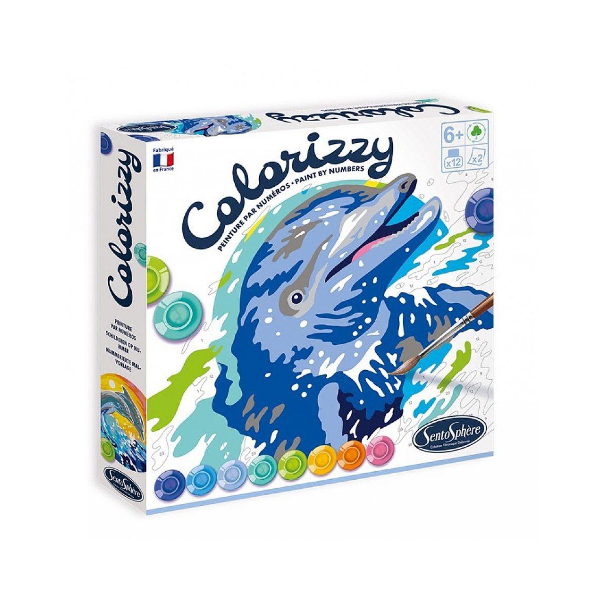Sentosphere Colorizzy dauphins peinture aux numeros