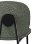 Voir la diapositive 6 : Rendez vous déco Lot de 2 chaises pour îlot central en tissu bouclé vert 63,5 cm-Iris