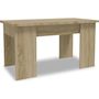 Voir la diapositive 4 : Habitat et Jardin Table basse  Diana  - 102 x 50 x 43 cm - Chêne