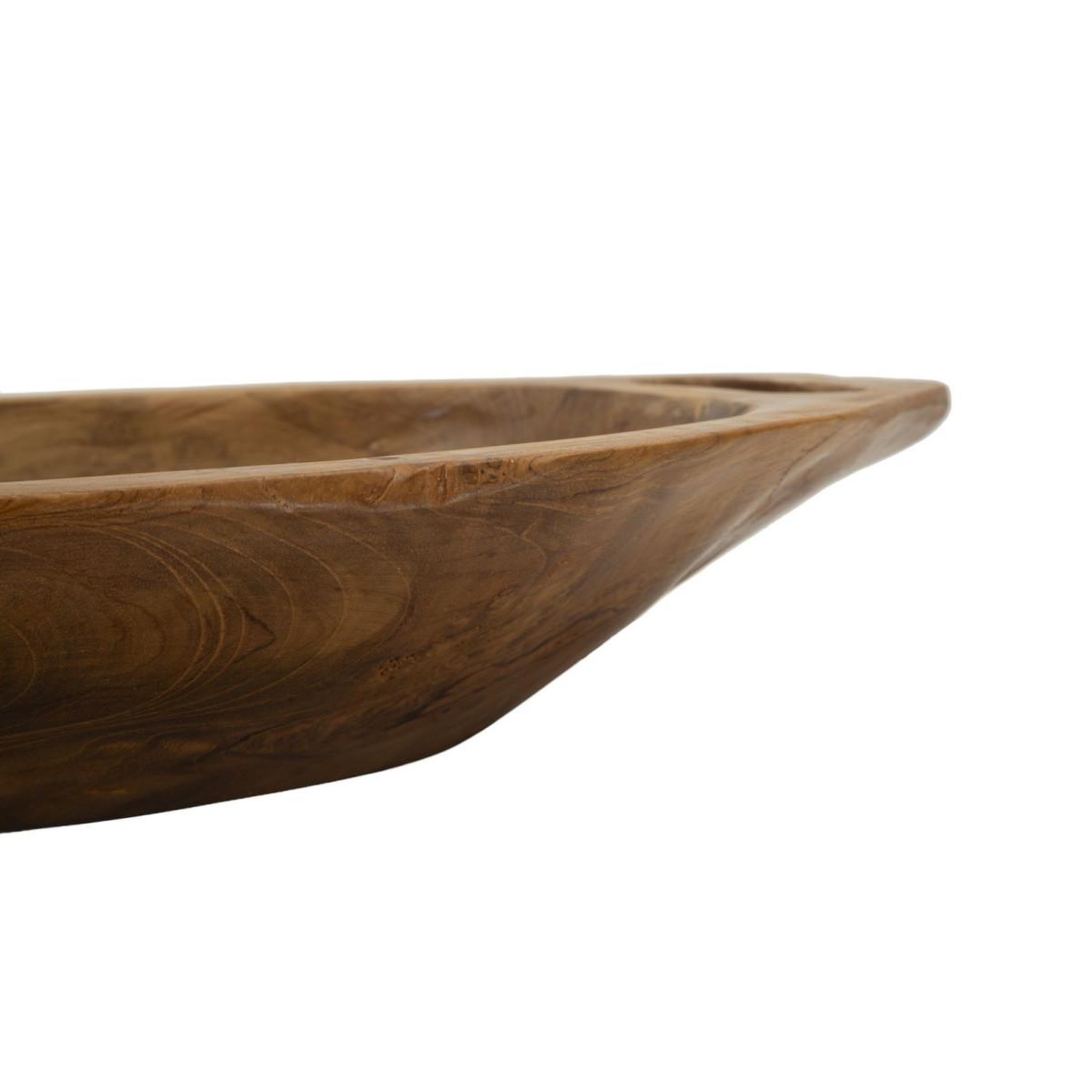 Voir la diapositive 4 : Paris Prix Vide-poche en bois avec poignées  wan  37cm naturel