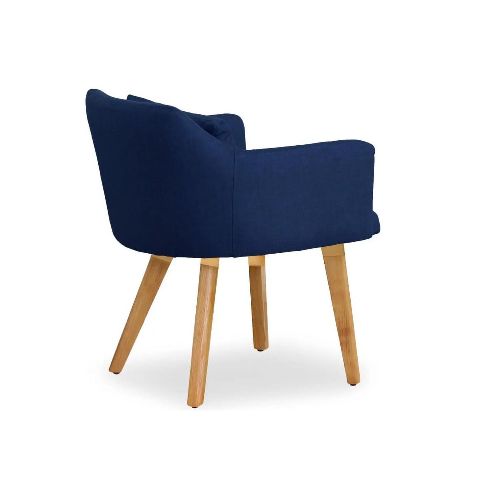 Voir la diapositive 4 : Paris Prix Fauteuil scandinave  alan  70cm bleu