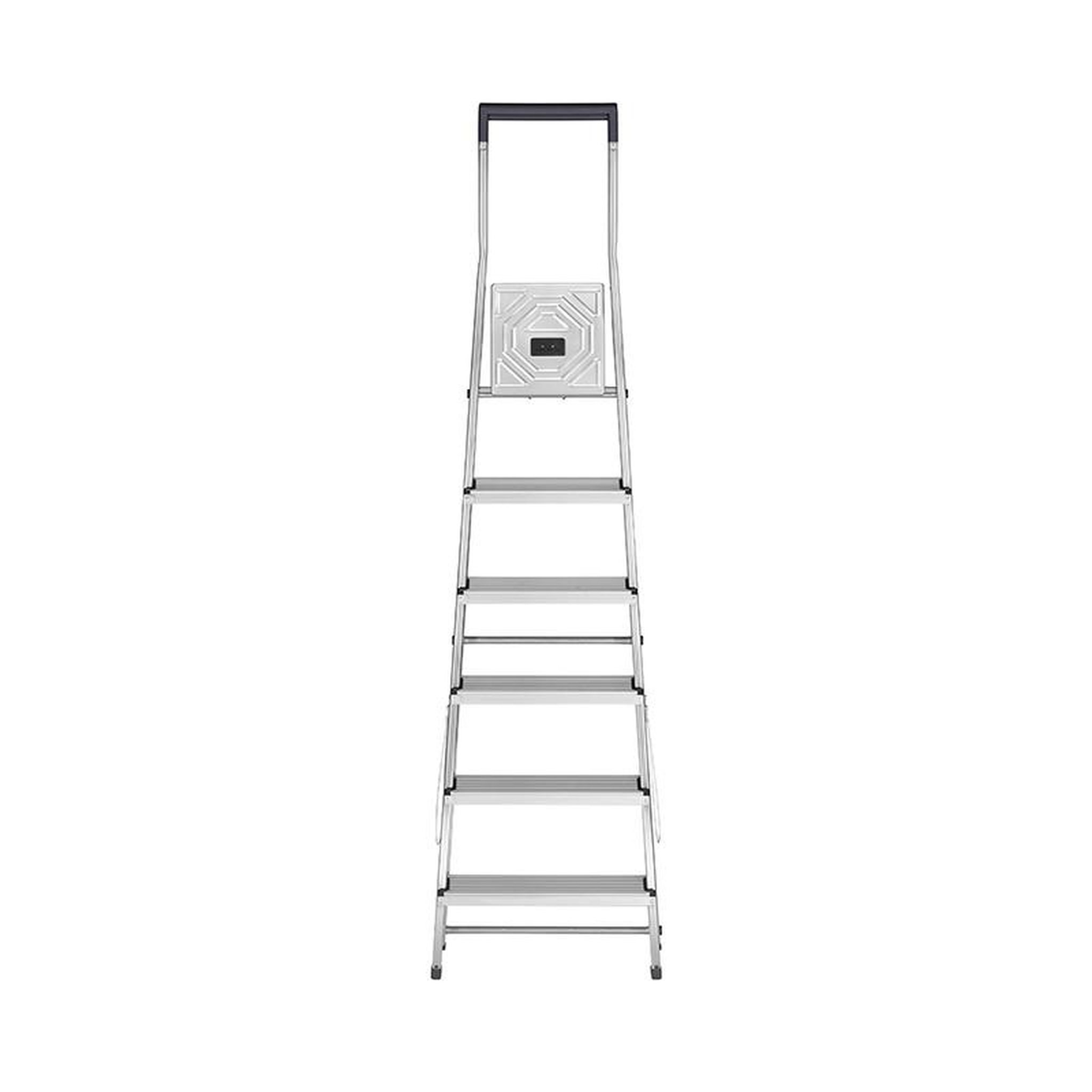 Voir la diapositive 3 : HAILO Escabeau domestique pliable en aluminium 6 marches ultra léger Hailo L40