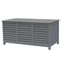 Voir la diapositive 1 : Habitat et Jardin Coffre de jardin en bois  Macao  - 130 x 64 x 60 cm - Anthracite