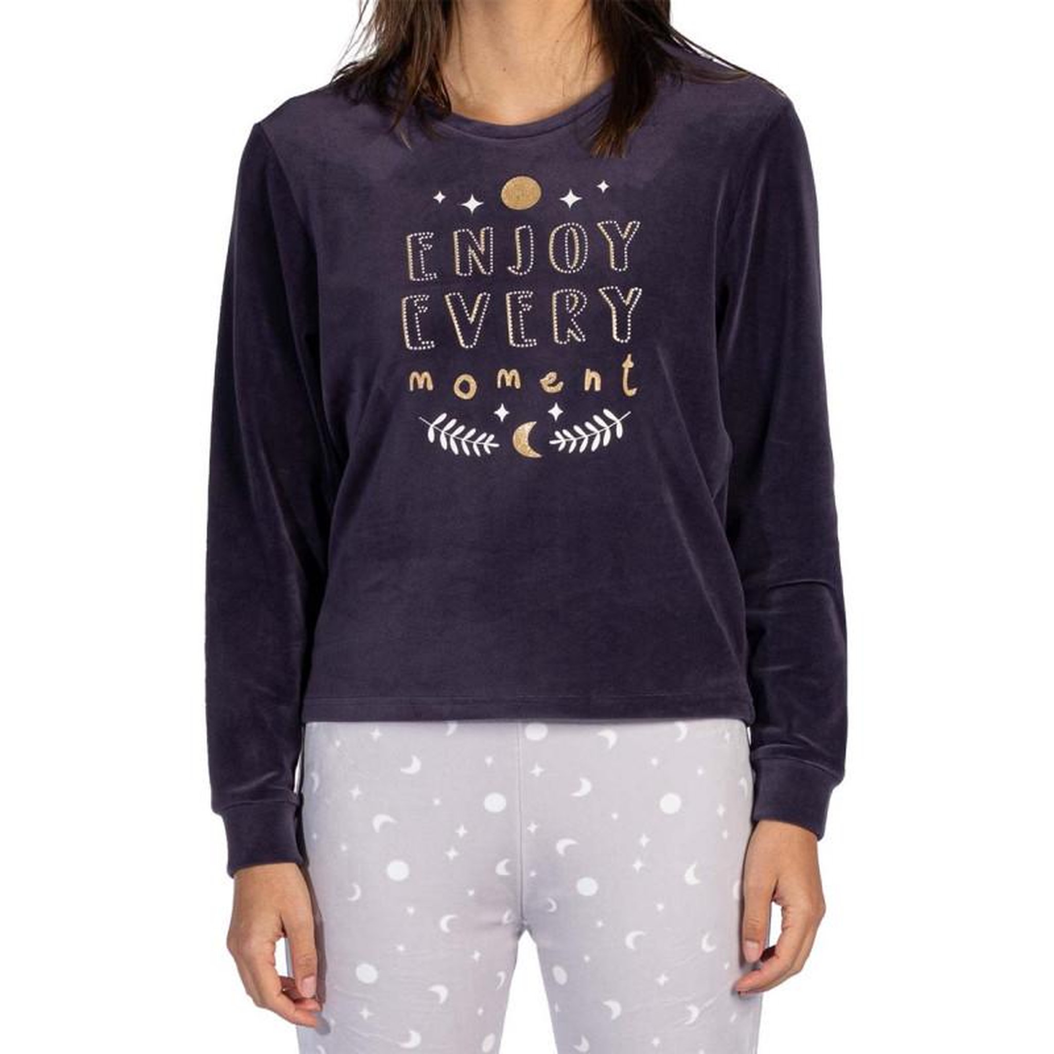 Voir la diapositive 2 : OZABI Pyjama COTON MELISSA BROWN