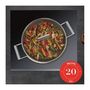 Voir la diapositive 3 : Arthur Martin Marmite - ARTHUR MARTIN - AM0063 - 20 cm avec couvercle - Aluminium Forgé - Tous feux dont induction + four