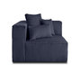 Voir la diapositive 1 : LISA DESIGN Colombine - module d'assise gauche - en velours côtelé grosses côtes