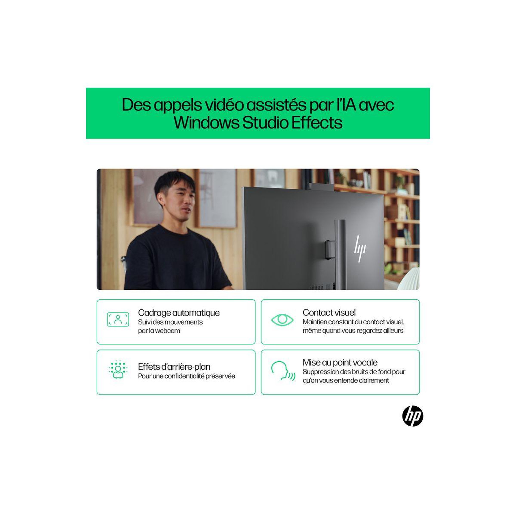 Voir la diapositive 4 : HP Ordinateur tout-en-un OmniStudio X 32-c0000nf