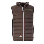 GEOGRAPHICAL NORWAY Doudoune Sans Manches  Homme Geographical Norway Vikash. Coloris disponibles : Marron