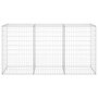 Voir la diapositive 3 : VIDAXL Mur en gabion avec couvercles Acier galvanise 200x60x100 cm