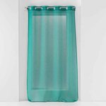 Paris Prix Rideau Voilage à Œillets  Sandra  140x280cm Émeraude