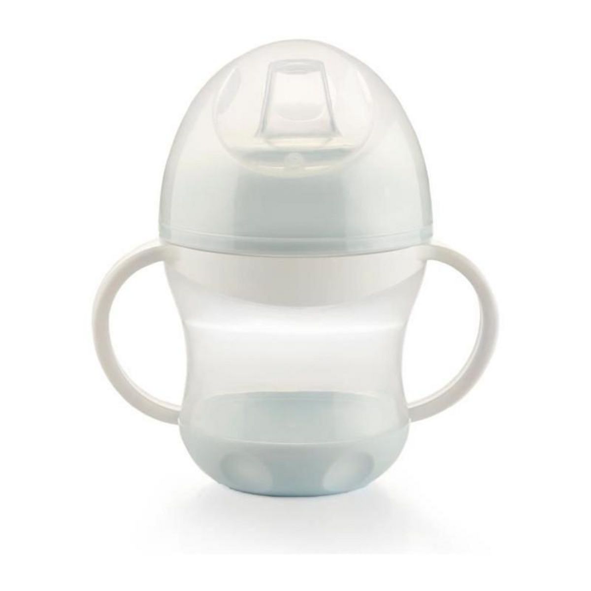 THERMOBABY THERMOBABY Tasse anti-fuites + couv - Fleur bleue