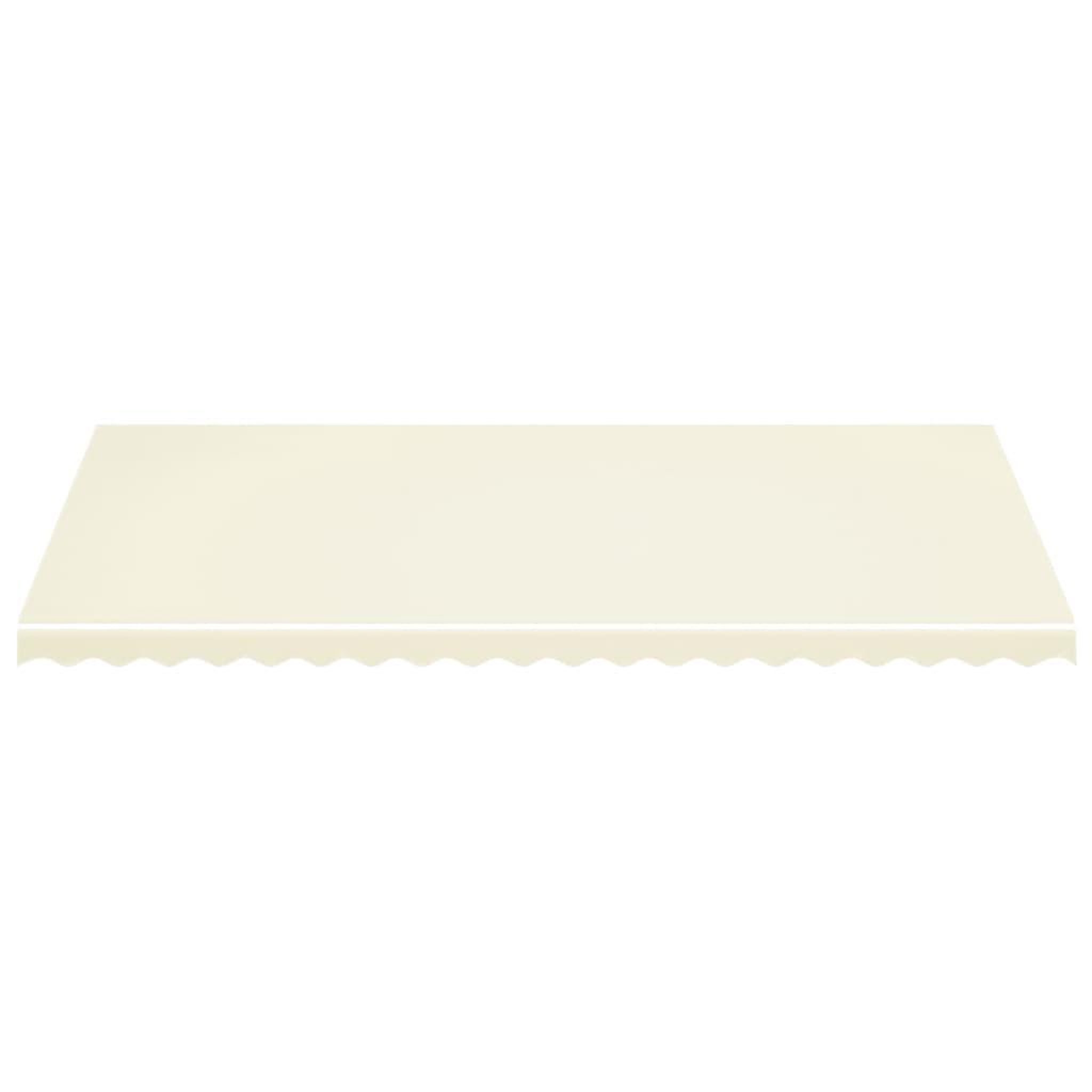 Voir la diapositive 3 : VIDAXL Tissu de remplacement pour auvent Creme 5x3,5 m