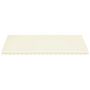 Voir la diapositive 3 : VIDAXL Tissu de remplacement pour auvent Creme 5x3,5 m
