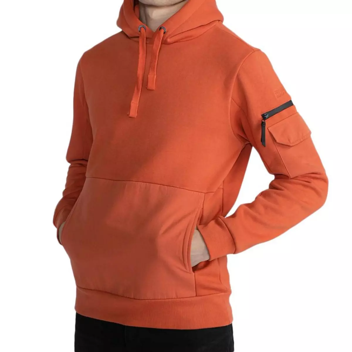  Sweat Orange Homme Petrol Industries Sweater Hooded