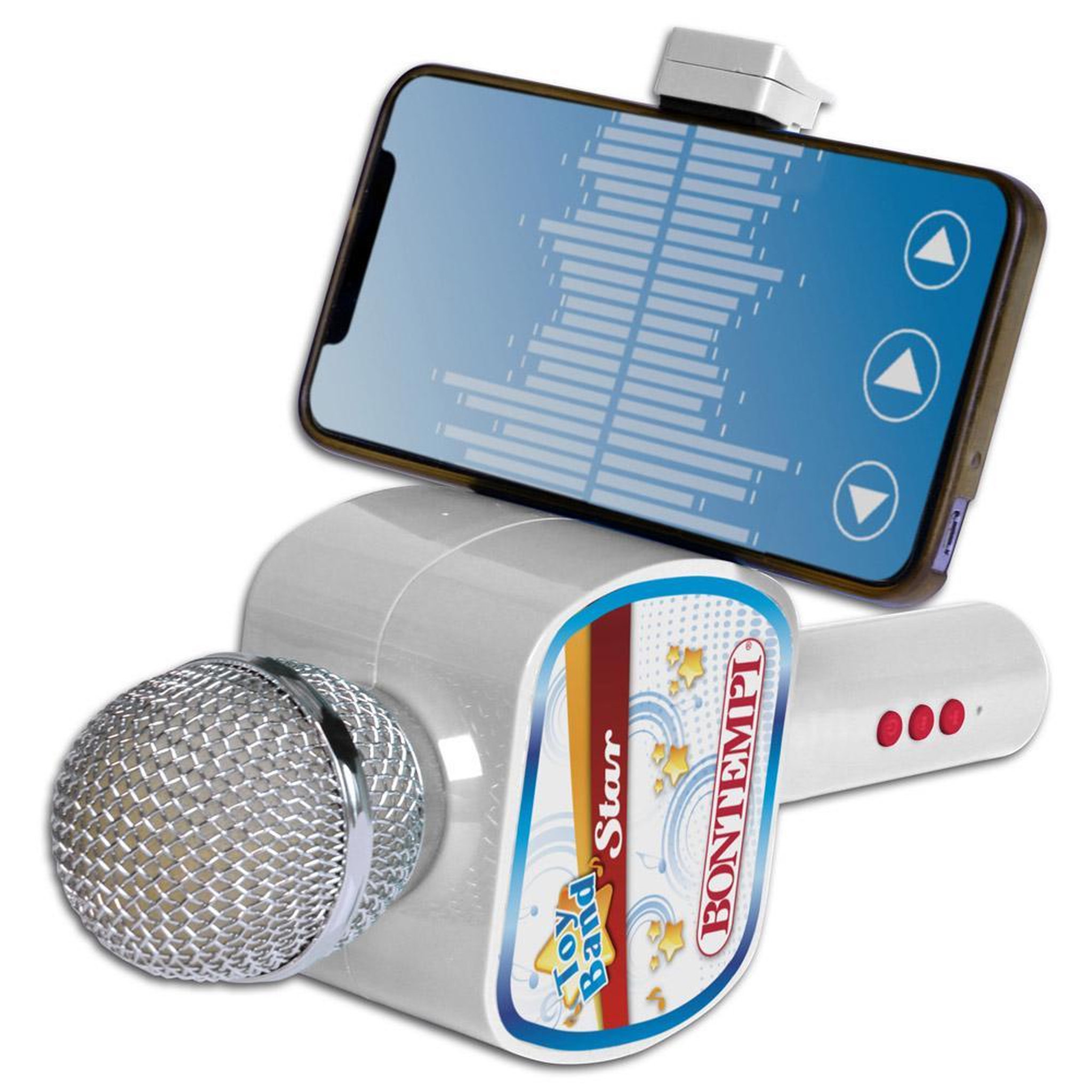 Voir la diapositive 3 : Bontempi Microphone haut-parleur sans fil