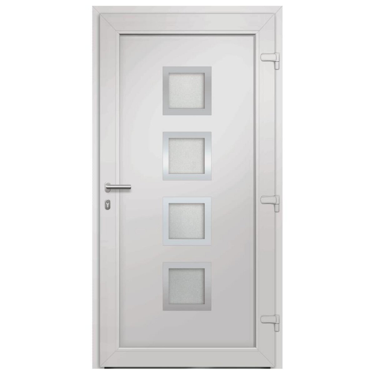 VIDAXL Porte d'entree Anthracite 98x190 cm