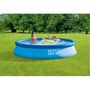 Voir la diapositive 2 : INTEX Piscine autoportée ronde - 3,96 m x 84cm - EASY SET