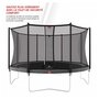Berg Favorit trampoline Regular 430 cm black + Safety Net Comfort