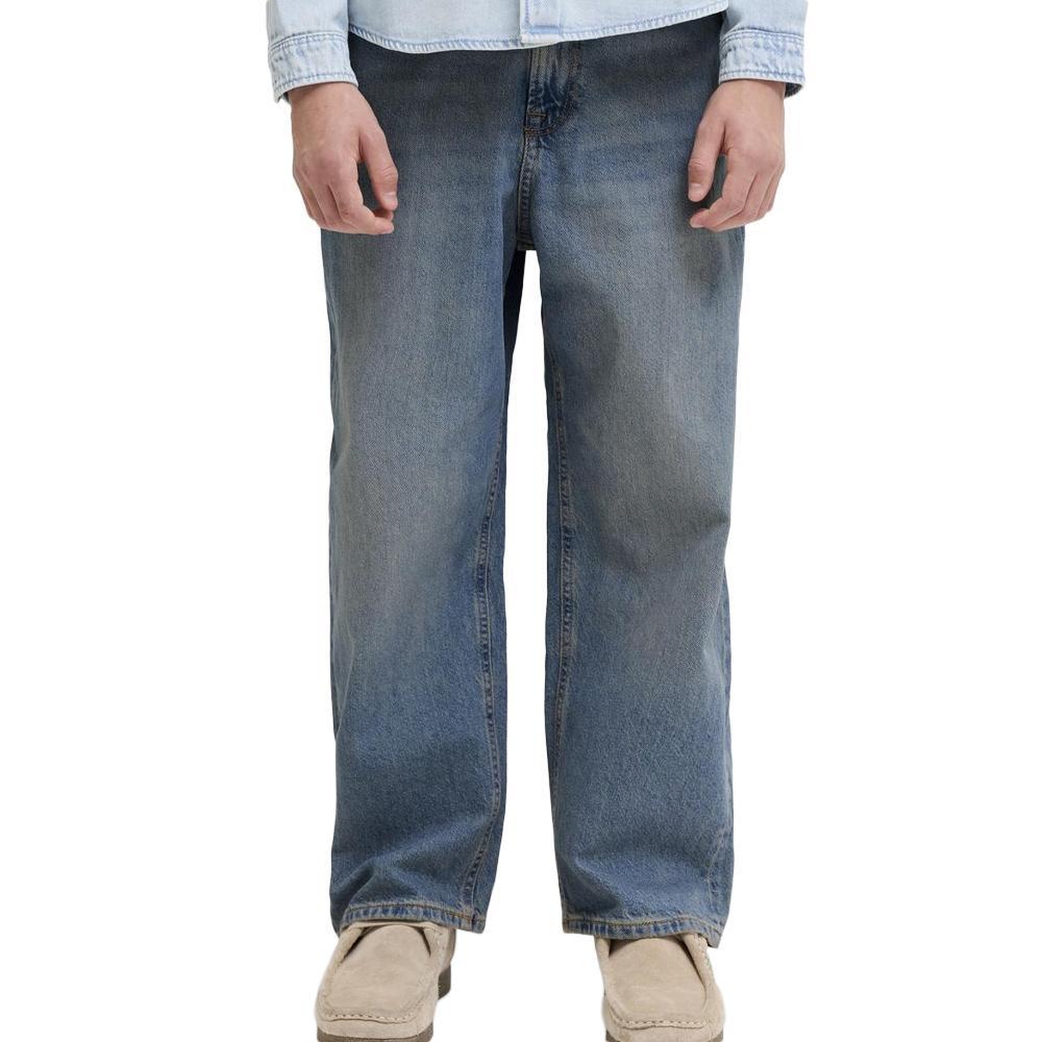 Voir la diapositive 2 : Jack & Jones Jean large bleu foncé garçon jack & jones original 955