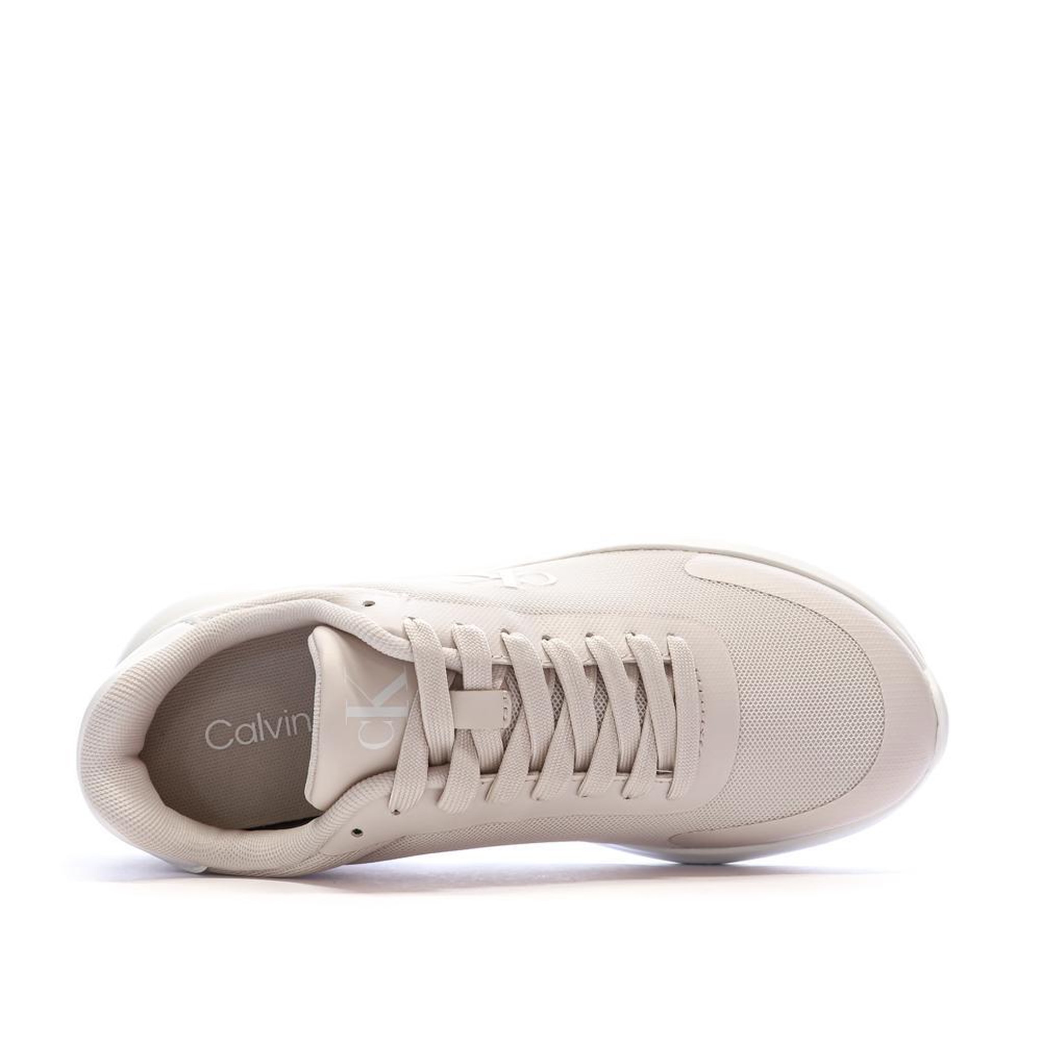 Voir la diapositive 4 : CALVIN KLEIN JEANS Baskets Gris Clair Femme Calvin Klein Jeans 3 Eva