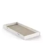 Tiroir de rangement 90X200 cm blanc pour lit LOREDANA