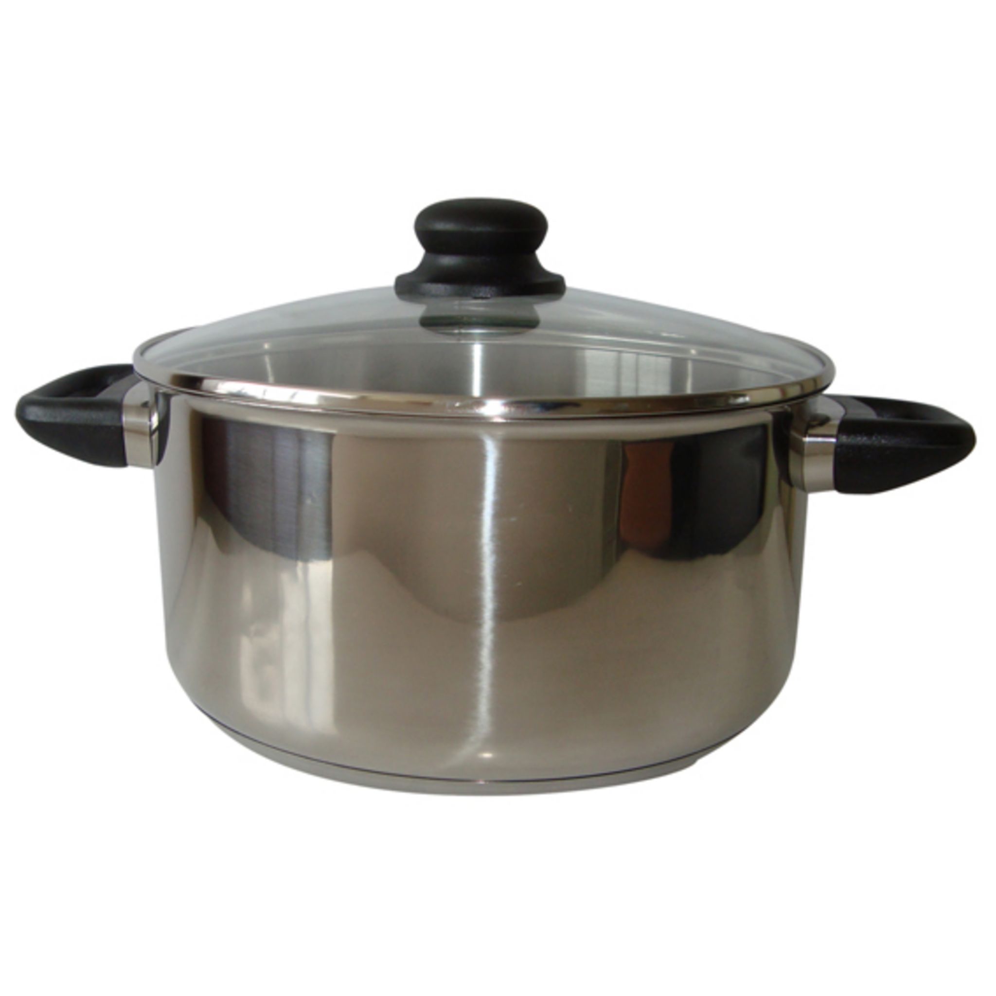 SITRAM Faitout inox 24 cm + couvercle pas cher - Auchan.fr