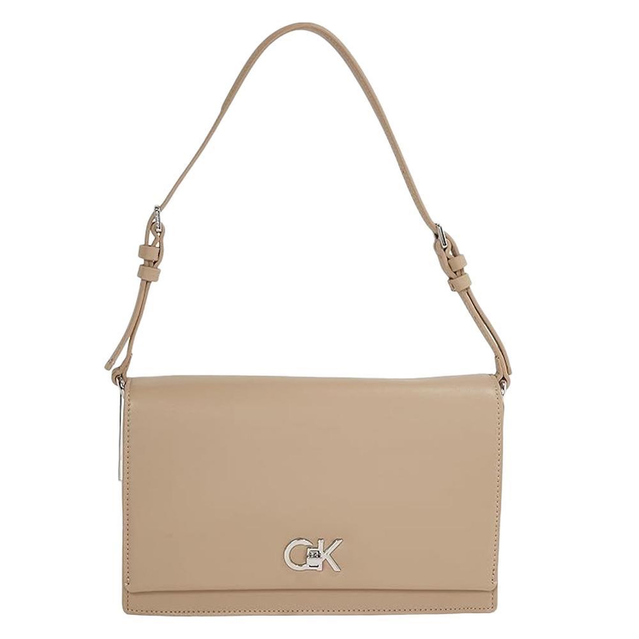 Voir la diapositive 2 : CALVIN KLEIN JEANS Sac à main marron clair femme calvin klein jeans elongated
