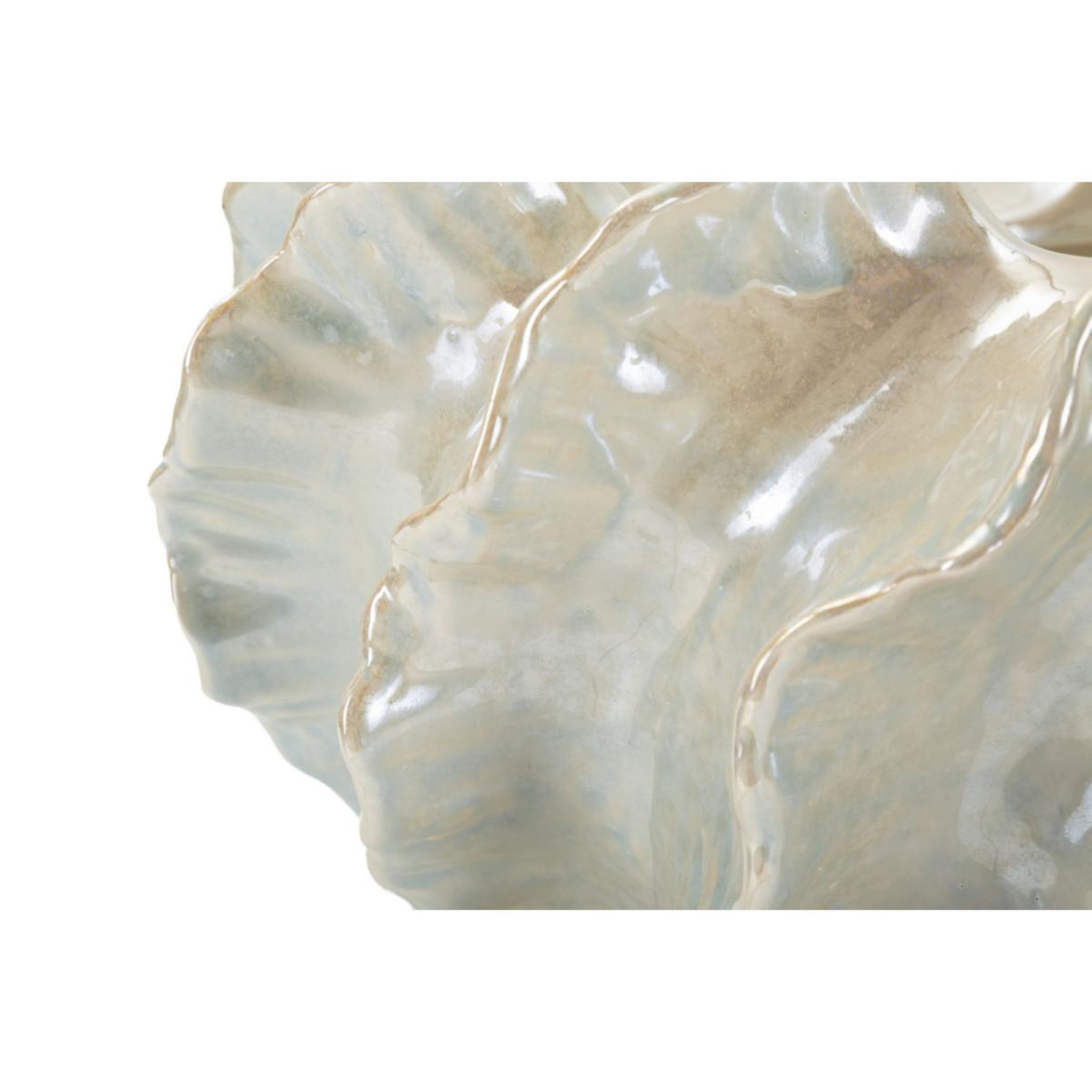 Voir la diapositive 4 : Paris Prix Cache-pot bas  perly  43cm blanc