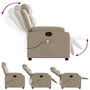 Voir la diapositive 5 : VIDAXL Fauteuil de massage inclinable Cappuccino Similicuir