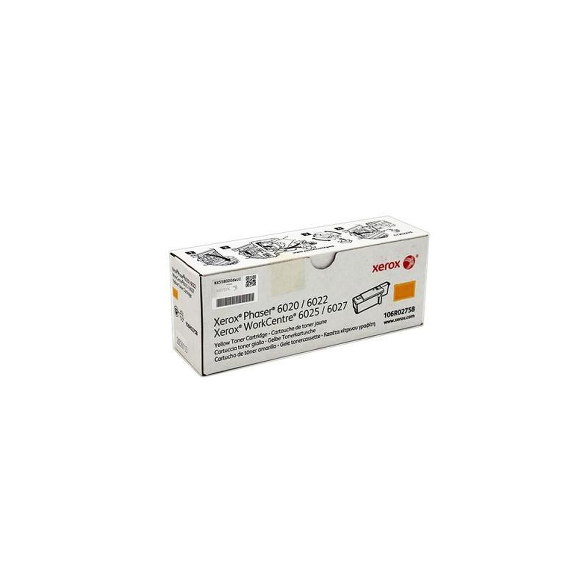 Xerox Xerox Cartridge 6020 Yellow Gelb (106R02758)