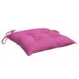 Voir la diapositive 5 : VIDAXL Coussins de chaise lot de 4 rose 50x50x7 cm tissu oxford