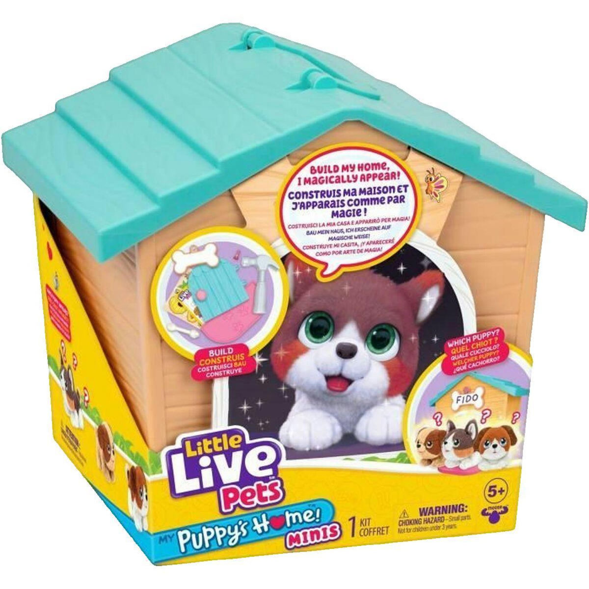 Pets Mini-monde Little Live Pets My Puppy's Home Minis coloré