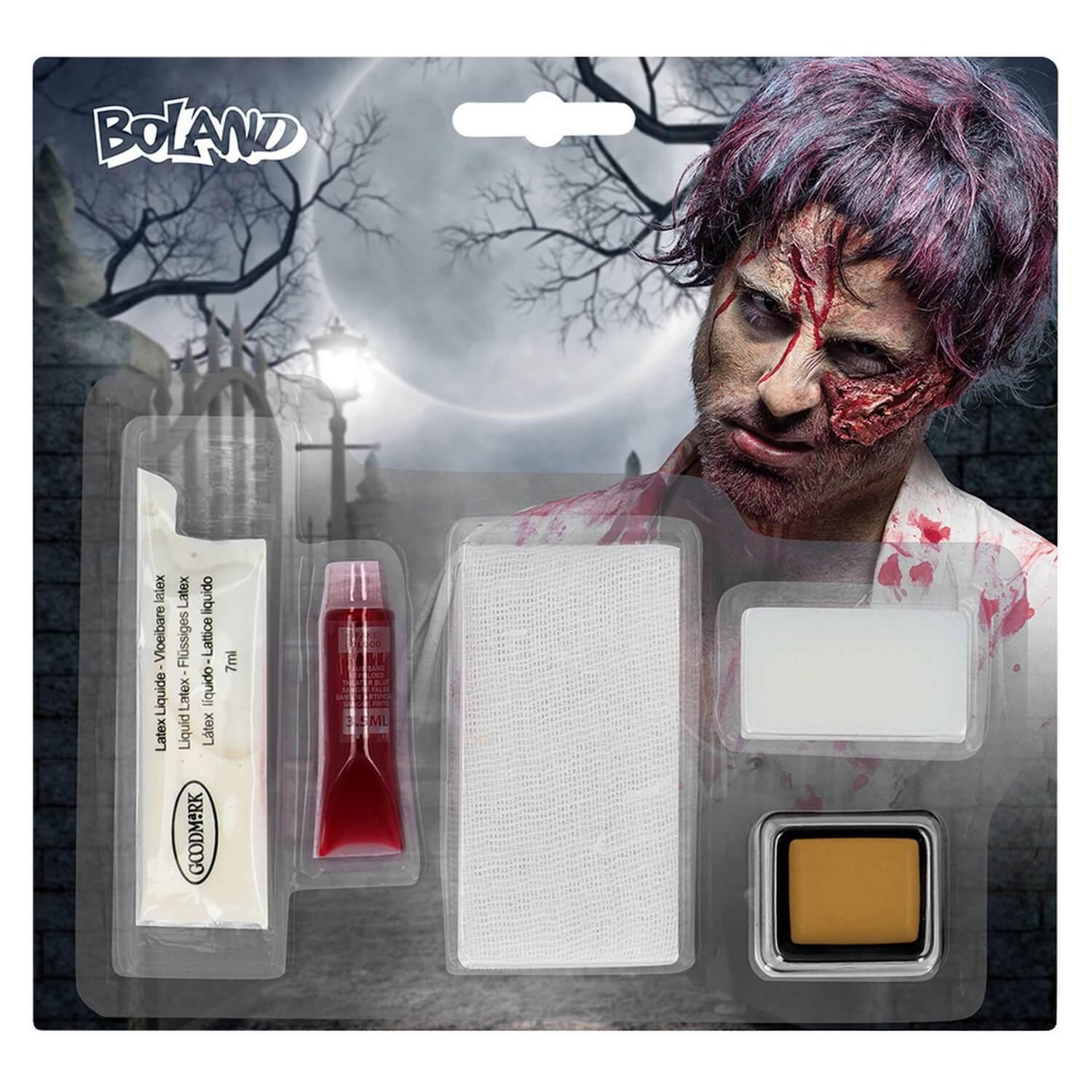Boland Kit de maquillage zombie